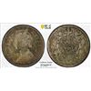 Image 1 : BRITISH INDIA: Victoria, Empress, 1876-1901, AR 2 annas, 1893-C, PCGS MS64