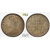 Image 1 : BRITISH INDIA: Victoria, Empress, 1876-1901, AR 2 annas, 1901-C, PCGS MS64