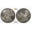 Image 1 : BRITISH INDIA: Victoria, Empress, 1876-1901, AR rupee, 1892-C, PCGS MS63