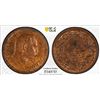 Image 1 : BRITISH INDIA: Edward VII, 1901-1910, AE 1/2 pice, 1903(c), PCGS MS64 RB