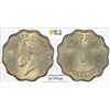 Image 1 : CYPRUS: George VI, 1936-1952, 1 piastre, 1938, PCGS MS63