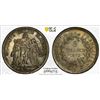 Image 1 : FRANCE: Third Republic, AR 5 francs, 1873-A, PCGS MS64