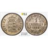 Image 1 : WÜRTTEMBERG: Wilhelm I, 1816-1864, AR kreuzer, 1856, PCGS MS66