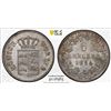 Image 1 : WÜRTTEMBERG: Wilhelm I, 1816-1864, AR kreuzer, 1856, PCGS MS63
