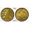Image 1 : GERMANY: Third Reich, 10 reichspfennig, 1936-E, PCGS MS64