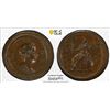 Image 1 : GREAT BRITAIN: George I, 1714-1727, AE farthing (1/4 penny), 1719, PCGS AU58