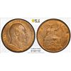 Image 1 : GREAT BRITAIN: Edward VII, 1901-1910, AE penny, 1902, PCGS MS64 RB