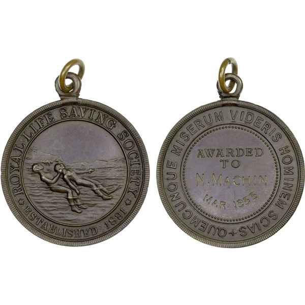 GREAT BRITAIN: AE medal (14.94g), 1933, Choice Unc