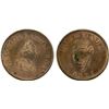 Image 1 : IRELAND: George III, 1760-1820, AE halfpenny, 1805, Choice Unc