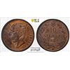 Image 1 : ITALY: Umberto I, 1878-1900, AE 10 centesimi, 1894-BI, PCGS MS63 BN
