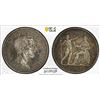 Image 1 : ITALY: Vittorio Emanuele III, 1900-1946, AR 20 lire, 1927-R year VI, PCGS AU details