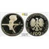 Image 1 : POLAND: People's Republic, 1952-1989, AR 100 zlotych, 1974-MW, PCGS PF67 Deep Cameo