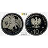 Image 1 : POLAND: Republic, AR 10 zlotych, 1996-MW, PCGS PF68 Deep Cameo