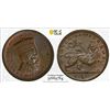 Image 1 : ETHIOPIA: Haile Selassie I, 1930-1974, AE matona, EE1923 (1931), PCGS MS65 BN