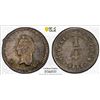 Image 1 : MEXICO: Republic, AR 1/4 real, 1842-Mo, PCGS MS63