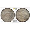 Image 1 : MEXICO: Republic, AR 8 reales, 1863-Zs, PCGS AU58