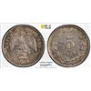 Image 1 : MEXICO: Republic, AR 5 centavos, 1899-Cn, PCGS MS63