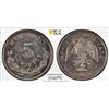 Image 1 : MEXICO: Republic, AR 5 centavos, 1904-Mo, PCGS MS64