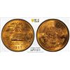 Image 1 : MEXICO: Estados Unidos, AE 20 centavos, 1952-Mo, PCGS MS66 RD
