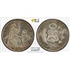 Image 1 : PERU: Republic, AR dinero, 1913, PCGS MS66
