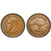 Image 1 : AUSTRALIA: George VI, 1936-1952, AE 1/2 penny, 1939, PCGS MS63 BN