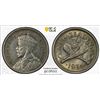 Image 1 : NEW ZEALAND: George V, 1910-1936, AR 3 pence, 1934, PCGS MS63