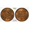 Image 1 : PALESTINE: British Mandate, AE mil, 1944, PCGS MS64 RB