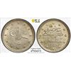 Image 1 : TURKEY: Mehmet V, 1909-1918, AR 2 kurush, Manastir, AH1327 year 3, PCGS MS63