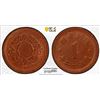 Image 1 : MANCHUKUO: K'ang Te, 1934-1945, 1 fen, year 12 (1945), PCGS MS63