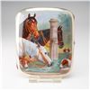 Image 1 : German Sterling Silver Equestrian Theme Cigarette Case Box