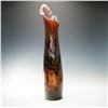 Image 1 : Contemporary Studio Art Glass Vase, Signed Colla