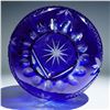 Image 4 : 2pc Group of Cobalt Blue Glass, Murano and Bohemian