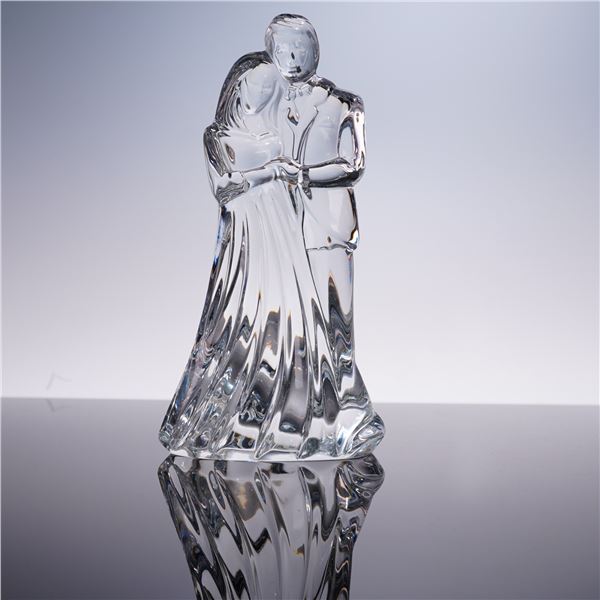 Waterford Crystal Figurine, Bride and Groom