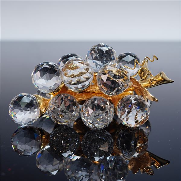 Swarovski Crystal Grapes Cluster Figurine
