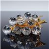 Image 1 : Swarovski Crystal Grapes Cluster Figurine