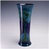 Image 1 : Moorcroft Pottery Trumpet Vase, Moonlit Blue