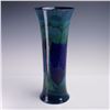 Image 2 : Moorcroft Pottery Trumpet Vase, Moonlit Blue