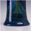 Image 3 : Moorcroft Pottery Trumpet Vase, Moonlit Blue