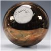 Image 6 : Bruce Fairman Signed Raku Pottery Vessel with Iridescent Glaze