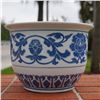 Image 3 : Liling Qunli Porcelain Factory Furong Underglaze-Blue Jardiniere