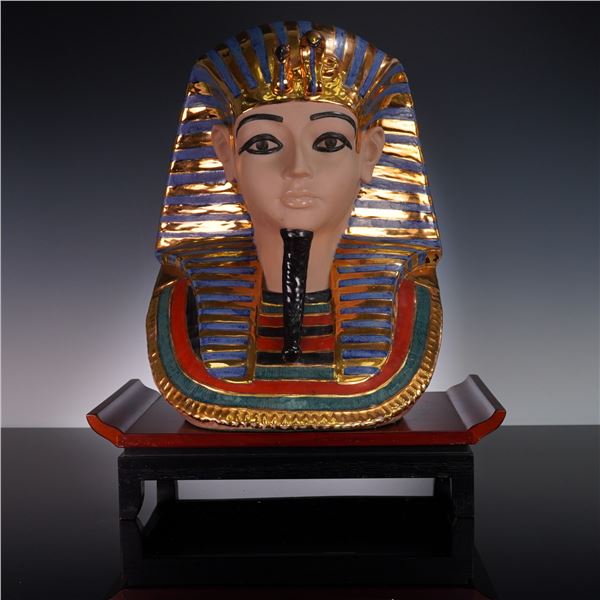 Nadal Pharaoh Bust Sculpture, Limited Edition with Stand