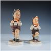 2pc Goebel Hummel Figurines, School Boys