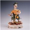 Capodimonte Porcelain Figurine, Cobbler at Work