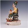 Image 4 : Capodimonte Porcelain Figurine, Cobbler at Work
