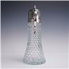 Image 2 : Vintage Silver Plated and Crystal Pitcher