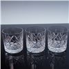 Image 2 : 3pc Crystal Whiskey Glasses