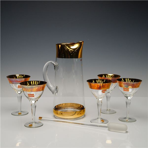 7pc Avitra Crystal Cocktail Set