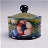 Image 1 : Moorcroft Pottery Round Lidded Dresser Box, Anemone