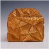 Image 2 : Sculptural Geometric Gilt Lidded Box
