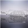 Image 3 : Blown Glass Ship in a Bottle with Stopper